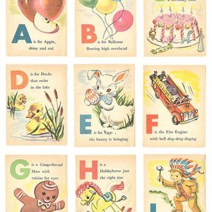 How to repurpose vintage children's books.